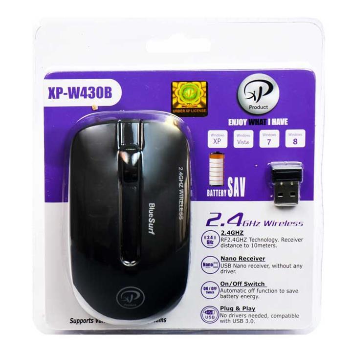 موس بی سیم XP-W430B XP Products W430B Wireless Mouse